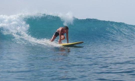 Surf Lessons with accredited instructors at Dreamland Beach in Bali