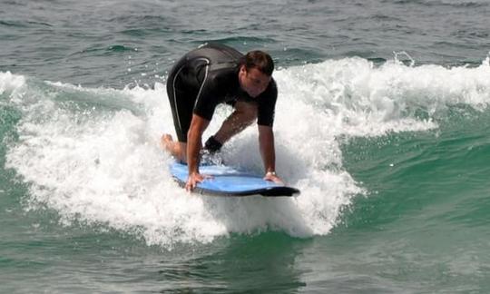 Surf Lessons with accredited instructors at Dreamland Beach in Bali