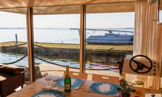 Live on 3 Bed Rooms Houseboat with Floating Terrace in Mielno, Poland