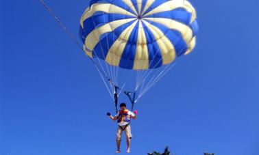 Parasailing Adventure Over the Indian Ocean