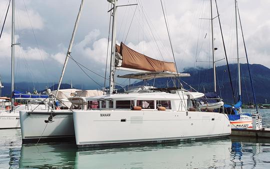 Lagoon 450f Sailing Catamaran Rental in Angra dos Reis, Brazil