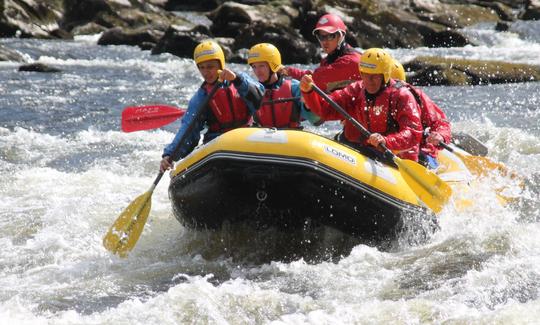 White Water Rafting on the River Tay and River Tummel with Splash White Water Rafting Scotland.