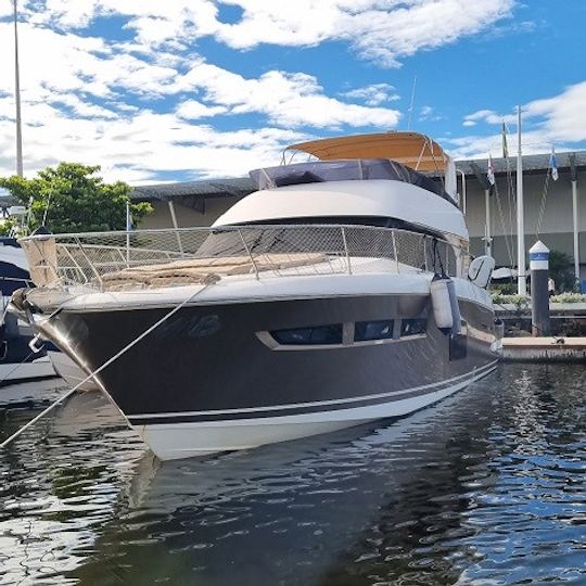 60ft Prestige High Standard Power Mega Yacht Rental in Rio de Janeiro, Brazil