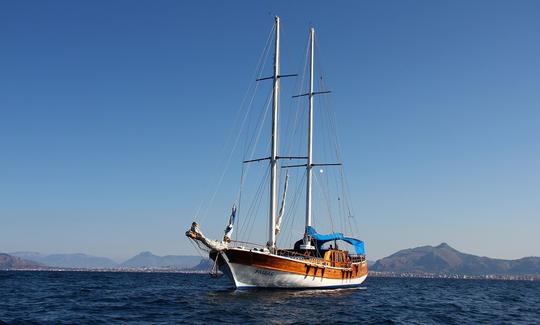 Gulet de vela Charter 78' Pallas em Palermo, Itália