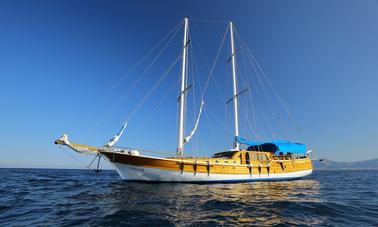 Charter 78' Pallas Sailing Gulet in Palermo, Italy