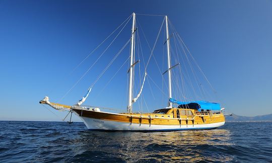 Gulet de vela Charter 78' Pallas em Palermo, Itália