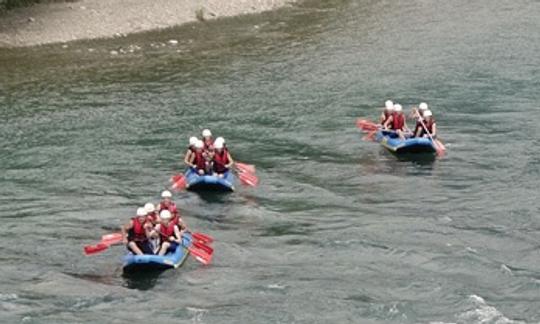 Disfrute de viajes de rafting en Al Boschétt Cresciano, Suiza