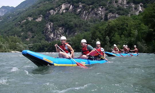 Disfrute de viajes de rafting en Al Boschétt Cresciano, Suiza