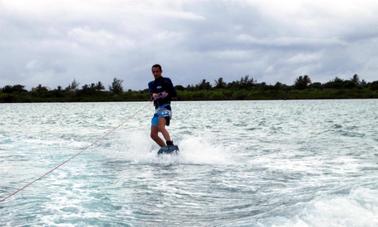 Wakeboard à Mahébourg, Maurice