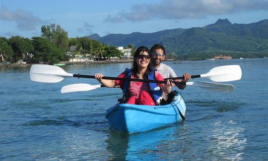 Double Kayak in Mahebourg, Mauritius