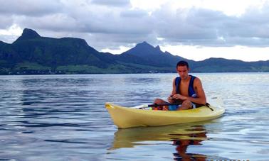 Alquile un kayak individual en Mahebourg, Mauricio