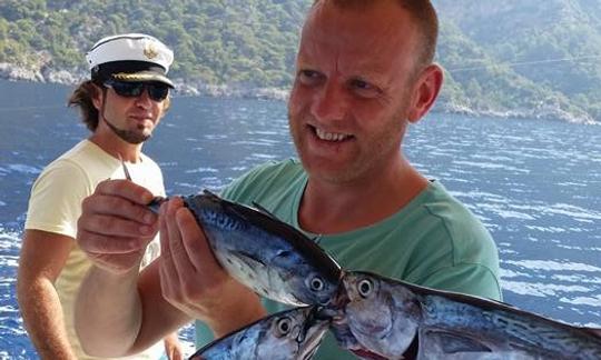 Disfruta de la pesca por un día en Mugla, Turquía