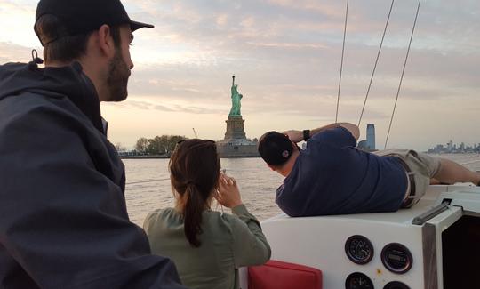 Alquiler de veleros privados: velero de 37 pies en Nueva York