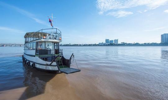 Cruzeiro com jantar de 2 horas em Phnom Penh, Camboja