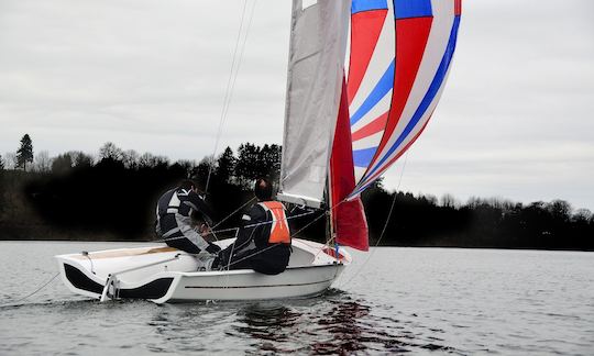 Dinghy Sailing in Landéda, France