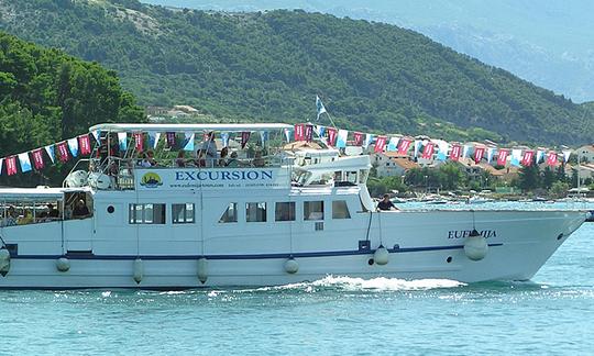 Enjoy Sightseeing in Rab, Croatia on 79' Passenger Boat