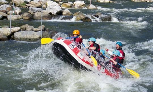 Disfrute de las excursiones de rafting en Foix, Francia