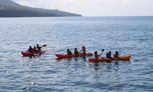 Profitez de la location de trois kayaks aux Açores, au Portugal