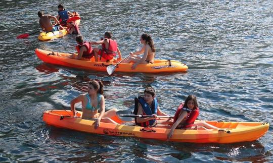 Profitez de la location de trois kayaks aux Açores, au Portugal