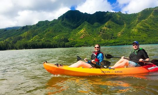 Excursion autoguidée en kayak dans la forêt tropicale de Kahana