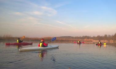 Aluguel diário de caiaque individual em Kołbaskowo, Polônia