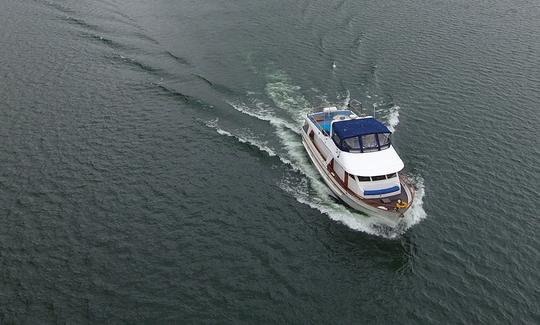 Location de yacht à moteur de 65 pieds à Juneau, en Alaska