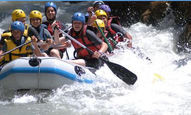 Disfrute del rafting en La Colle-sur-Loup, Francia