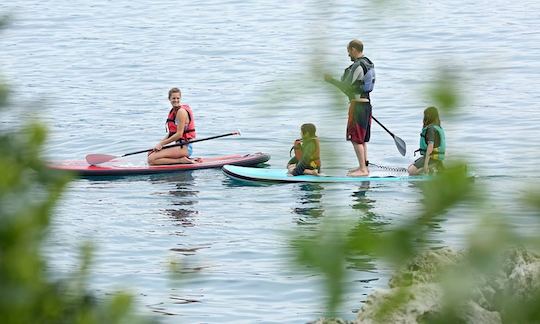 Enjoy Stand Up Paddleboard in La Colle-sur-Loup, France