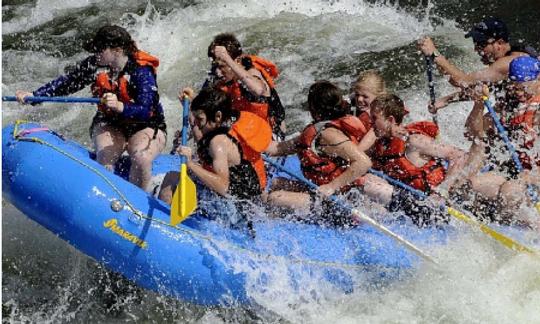 Desfrute de rafting em Bagneres-de-Luchon, França