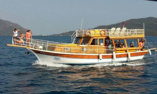 Amazing Cruising Gullet for Charter out of a Muğla, Turkey for 1,420 TRY per day