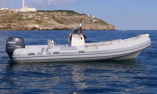 Rent 20' Joker 19 Rigid Inflatable Boat in Santa Maria di Leuca, Puglia