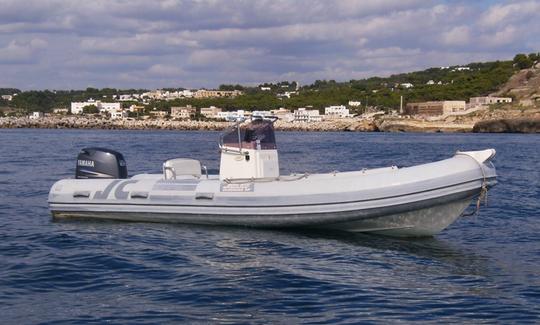 Rent 20' Joker 19 Rigid Inflatable Boat in Santa Maria di Leuca, Puglia