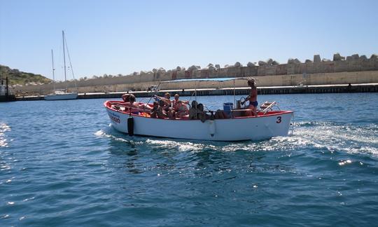 Consola central Charter 26' Gozzo 8.0 em Santa Maria di Leuca, Apúlia