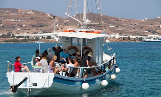 Passeio de barco até a Lagoa Azul 