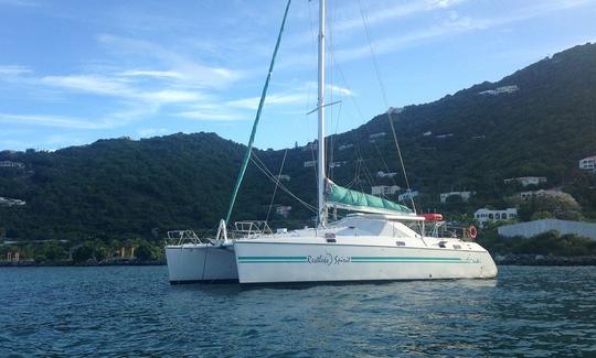 TORTOLA BVI - NAVEGAÇÃO PRIVADA DE UM DIA EM UM CATAMARÃ PRIVILEGE DE 48 pés