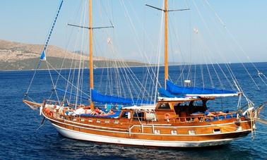 Schooner rental in Greece