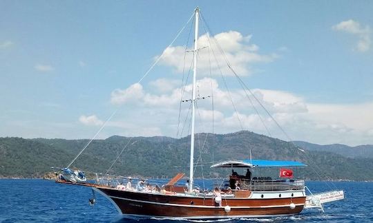 Soak up the sun with this traditional Gulet Charter in Muğla, Turkey