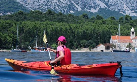 Profitez d'excursions en kayak de mer de qualité supérieure à Korčula, en Croatie