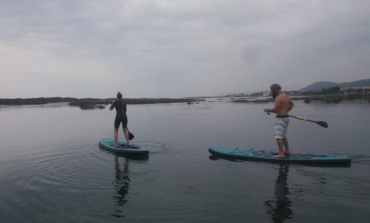 Recorrido y lección de surf de remo en Esposende, Portugal