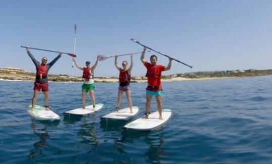 Passeios, aulas e aluguel de stand up paddleboard em Sagres