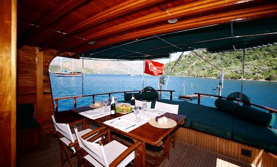 Charter 61' Dora Sea Gulet in Muğla, Turkey