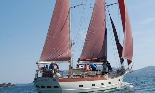 Sailing Charter On 60ft "Tina"Gulet In Pollença, Spain