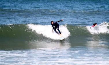 Enjoy Surfing Lessons in Vila Nova de Gaia, Portugal