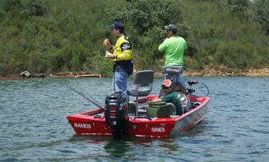 Enjoy Fishing on a 3 Person Bass Boat Charter in Beja, Portugal