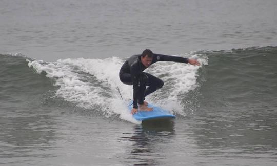 Clases de surf y alquiler de tablas en Tamraght, Marruecos