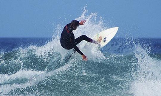 Clases de surf y alquiler de tablas en Tamraght, Marruecos