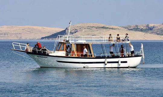 Charter a Passenger Boat in Pag, Croatia