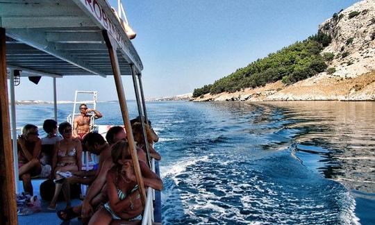 Charter a Passenger Boat in Pag, Croatia