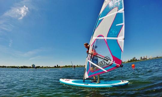 Clases de windsurf en Copenhague, Dinamarca