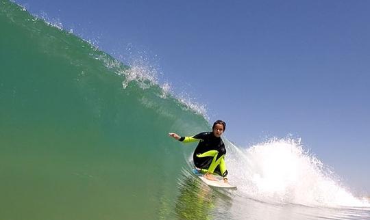 Aulas de surf em Capbreton, França